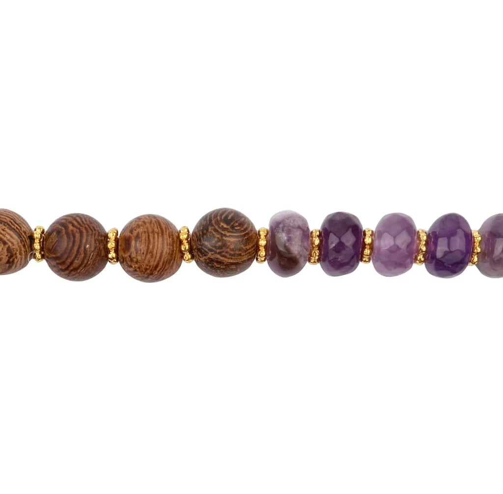 Budget 🎁 Positive Intentions Gold Amethyst Bracelet By Bead Landing™ ❤️ 4 Budget 🎁 Positive Intentions Gold Amethyst Bracelet By Bead Landing™ ❤️ - Image 2