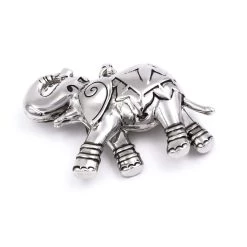 Outlet 😍 12 Pack: Positive Intentions Elephant Rhodium Pendant by Bead Landing™ 🌟 9 Outlet 😍 12 Pack: Positive Intentions Elephant Rhodium Pendant by Bead Landing™ 🌟 -Deals Bead Landing Store 10557263 4