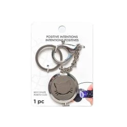 Wholesale 🎁 Silver Cat Diffuser Key Chain by Bead Landing™ 🎁