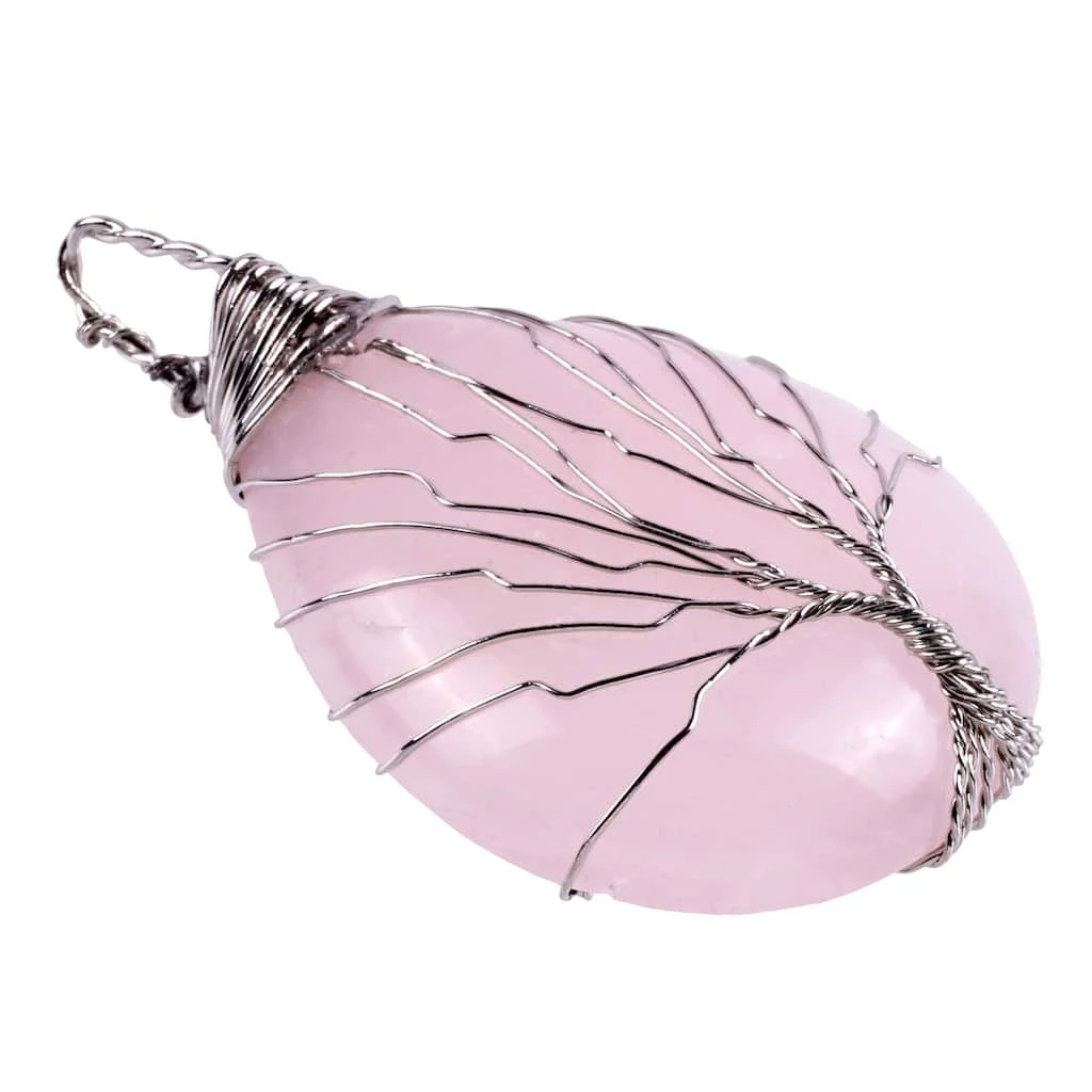 Discount ๐งจ 12 Pack: Signature Rose Quartz Wire Wrapped Pendant by Bead Landing™ ๐ 5 Discount ๐งจ 12 Pack: Signature Rose Quartz Wire Wrapped Pendant by Bead Landing™ ๐ - Image 3