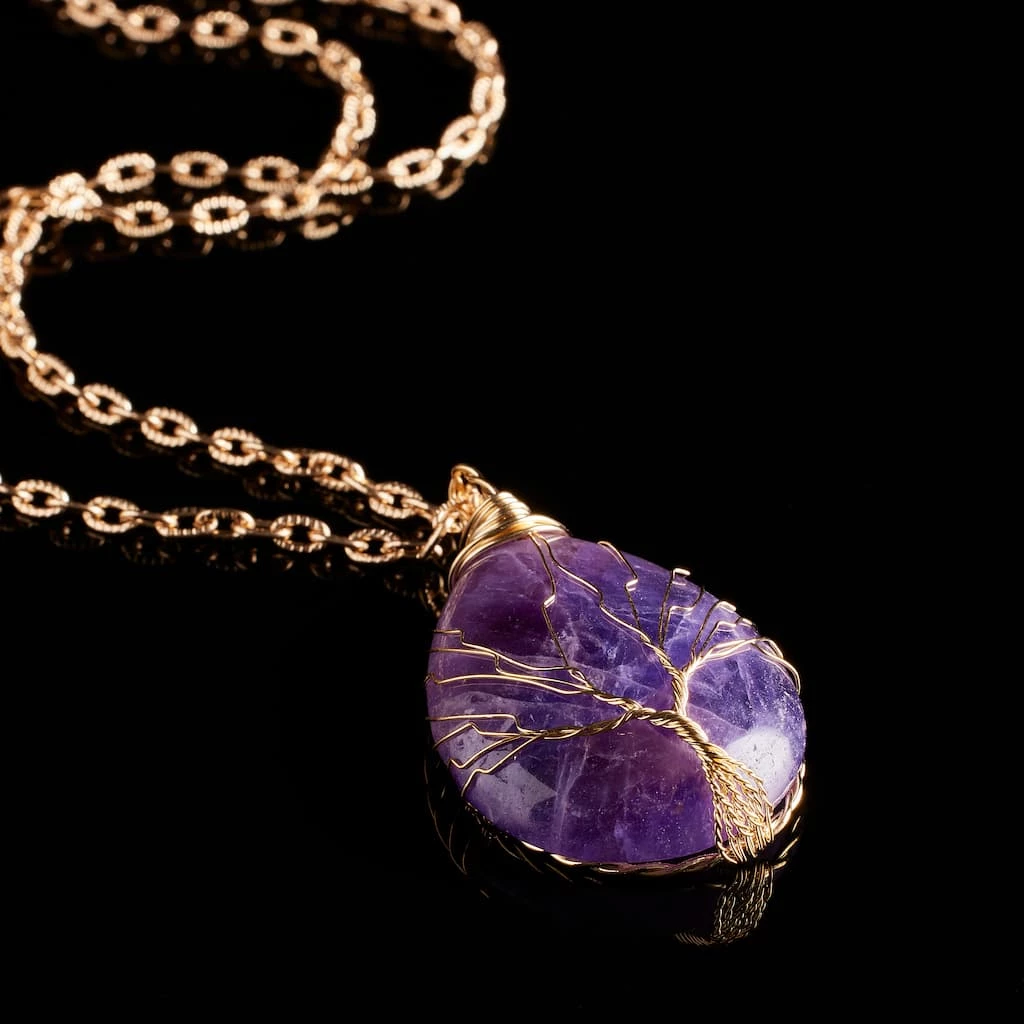 Buy ⭐ Signature Amethyst Wire Wrapped Pendant by Bead Landing™ 👏 4 Buy ⭐ Signature Amethyst Wire Wrapped Pendant by Bead Landing™ 👏 - Image 2