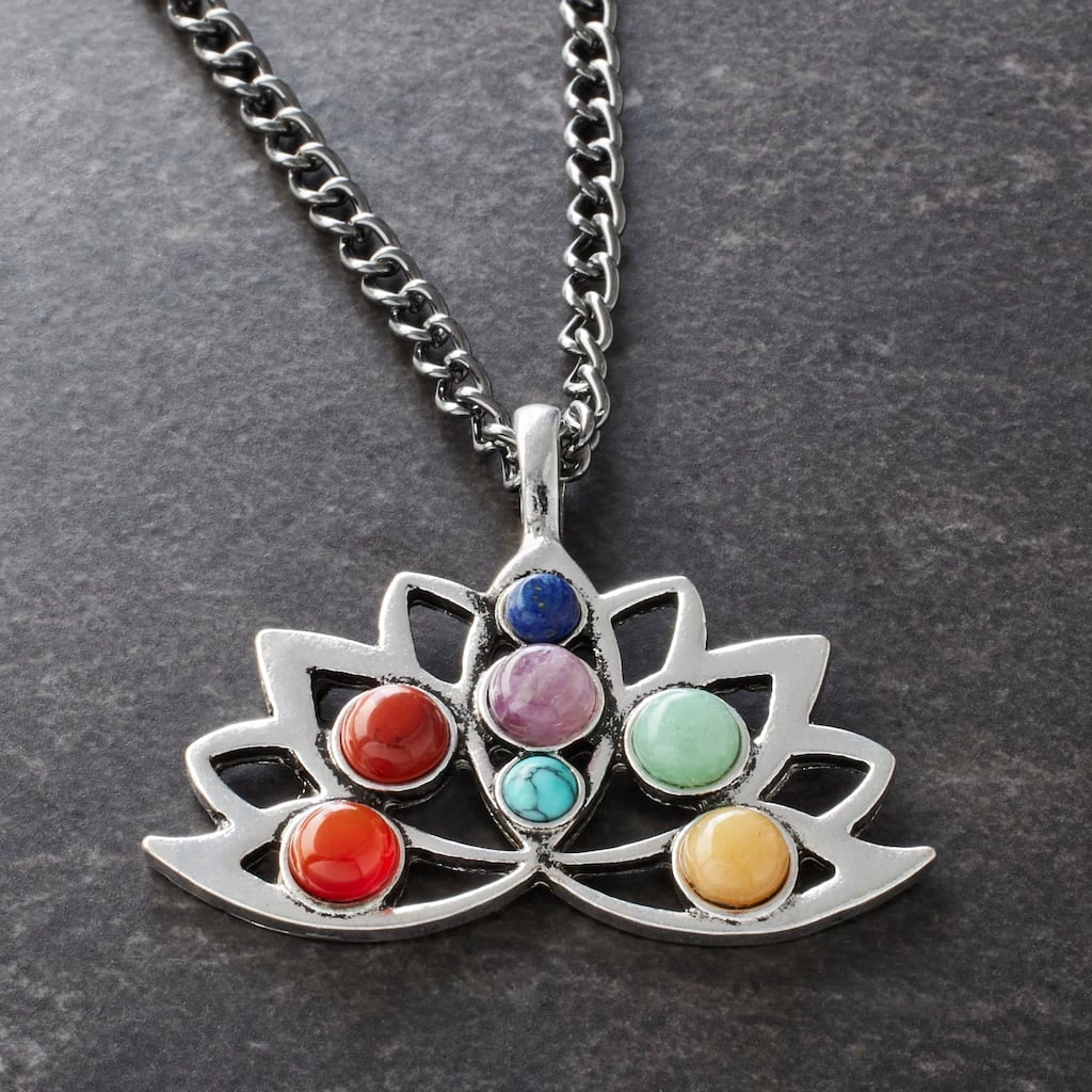 Promo โจ Positive Intentions Lotus Antique Rhodium Pendant by Bead Landing™ ๐ 4 Promo โจ Positive Intentions Lotus Antique Rhodium Pendant by Bead Landing™ ๐ - Image 2