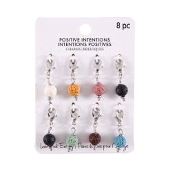 New 😍 Positive Intentions Multicolored Lava Ball Charms by Bead Landing™ 😀