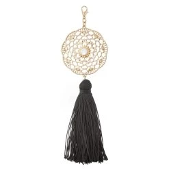 Best deal ⭐ Positive Intentions Mandala & Black Tassel Pendant by Bead Landing™ 😍