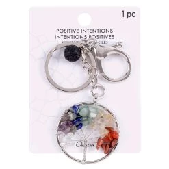 Buy 🥰 Positive Intentions Multicolor Tree of Life Keychain by Bead Landing™ 😉