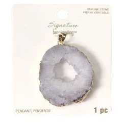 Best Pirce 🧨 Signature Color Shop Purple Druzy Pendant by Bead Landing™ 💯