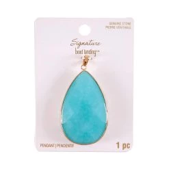 Best Sale ✨ Signature Color Shop Turquoise Quartz Pendant by Bead Landing™ 🌟