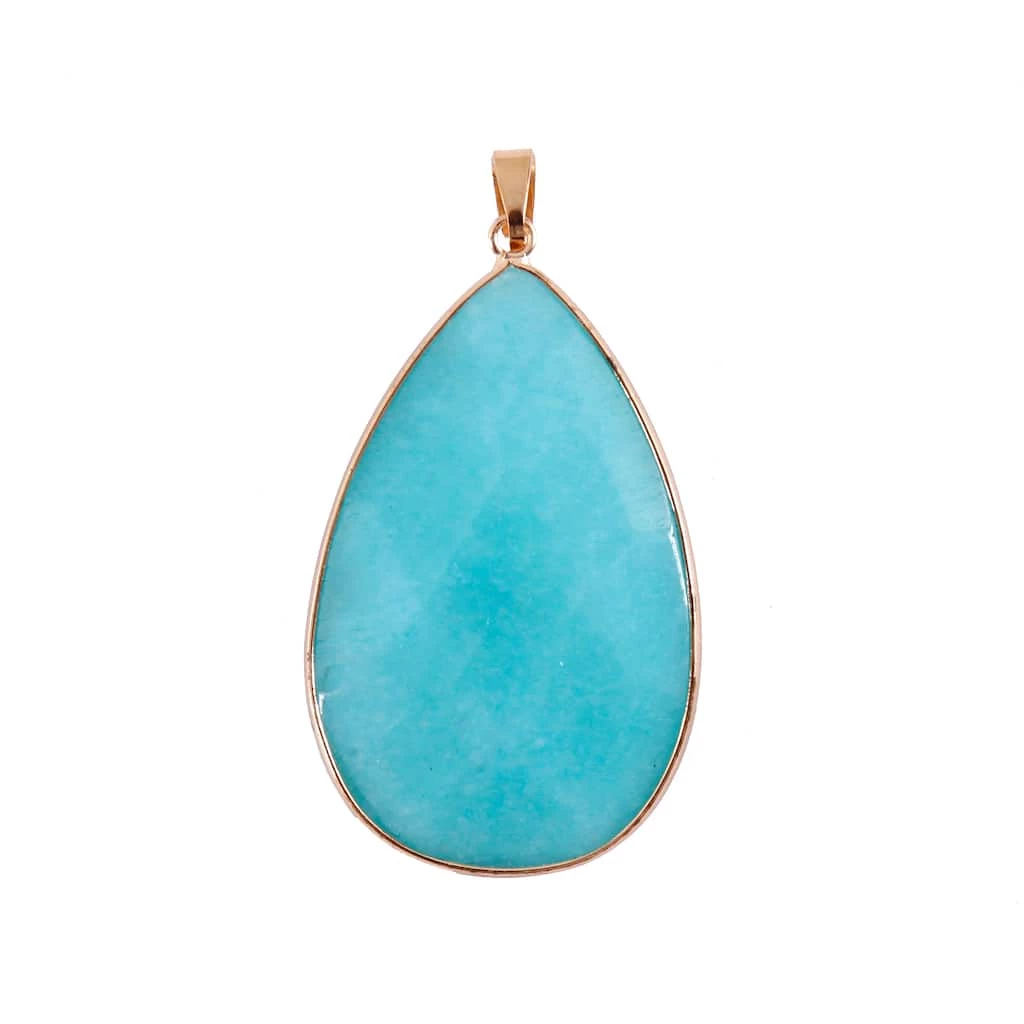 Best Sale ✨ Signature Color Shop Turquoise Quartz Pendant by Bead Landing™ 🌟 4 Best Sale ✨ Signature Color Shop Turquoise Quartz Pendant by Bead Landing™ 🌟 - Image 2