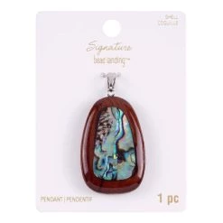 Brand new 🛒 Signature Color Shop Abalone Pendant by Bead Landing™ 🔥