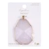 Buy 💯 Signature Color Shop Rock Quartz Gold Pendant by Bead Landing™ 🎁 -Deals Bead Landing Store 10592608 1