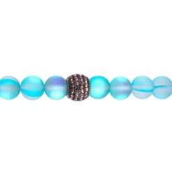 Best deal 🌟 6 Pack: Signature Color Shop Blue Glass & Pave Bead Bracelet by Bead Landing™ 🔔 -Deals Bead Landing Store 10592610 2 1
