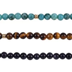 Flash Sale 🌟 6 Packs: 3 ct. (18 total) Signature Color Shop Tiger Eye & Jasper Bracelets by Bead Landing™ 😀 -Deals Bead Landing Store 10592637 2 1