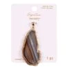 Buy 🥰 Signature Color Shop Brown & Gold Agate Drop Pendant by Bead Landing™ ❤️ -Deals Bead Landing Store 10592651 1