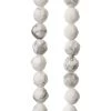Deals 👏 12 Pack: White Faceted Howlite Round Beads, 8mm by Bead Landing™ 😀
