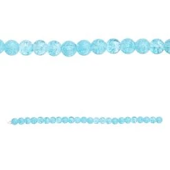Best reviews of ๐ 12 Pack: Blue Crackled Quartz Round Beads, 8mm by Bead Landing™ ๐