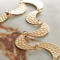 Coupon 🎁 Gold 🔨 Hammered Metal Moon Beads, 1" by Bead Landing™ 🎉 -Deals Bead Landing Store 10593842 20