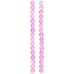 Brand new 🛒 Pink Opal Glass Round Beads, 8mm by Bead Landing™ 🤩 -Deals Bead Landing Store 10594006 30