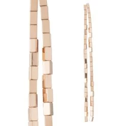 Budget ✨ 12 Pack: Gold Hematite Square Beads, 5mm by Bead Landing™ 👍