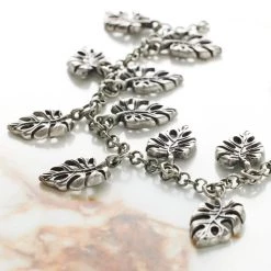 Buy ⭐ Oxidized Silver Metal Palm Leaf Charms, 20mm by Bead Landing™ 👍 -Deals Bead Landing Store 10594030 20