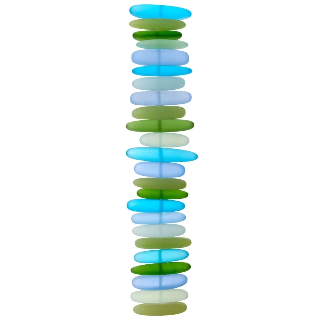 New β€οΈ Matte Blue & Green Glass Chip Beads by Bead Landing™ π₯° 5 New β€οΈ Matte Blue & Green Glass Chip Beads by Bead Landing™ π₯° - Image 3