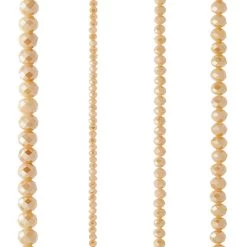 Budget 🧨 Champagne Faceted Glass Round Beads by Bead Landing™ 💯