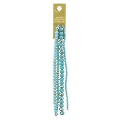 Flash Sale 🎁 12 Pack: Aqua Faceted Glass Round Beads by Bead Landing™ 🔔 -Deals Bead Landing Store 10594096 2 1