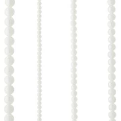 New โจ White Marble Glass Round Beads by Bead Landing™ ๐