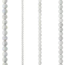 Wholesale 🔔 Gray Marble Glass Round Beads by Bead Landing™ 🔔