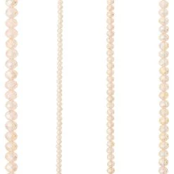 Buy ✔️ Pink & Gold Plated Faceted Glass Rondelle Beads by Bead Landing™ 🤩