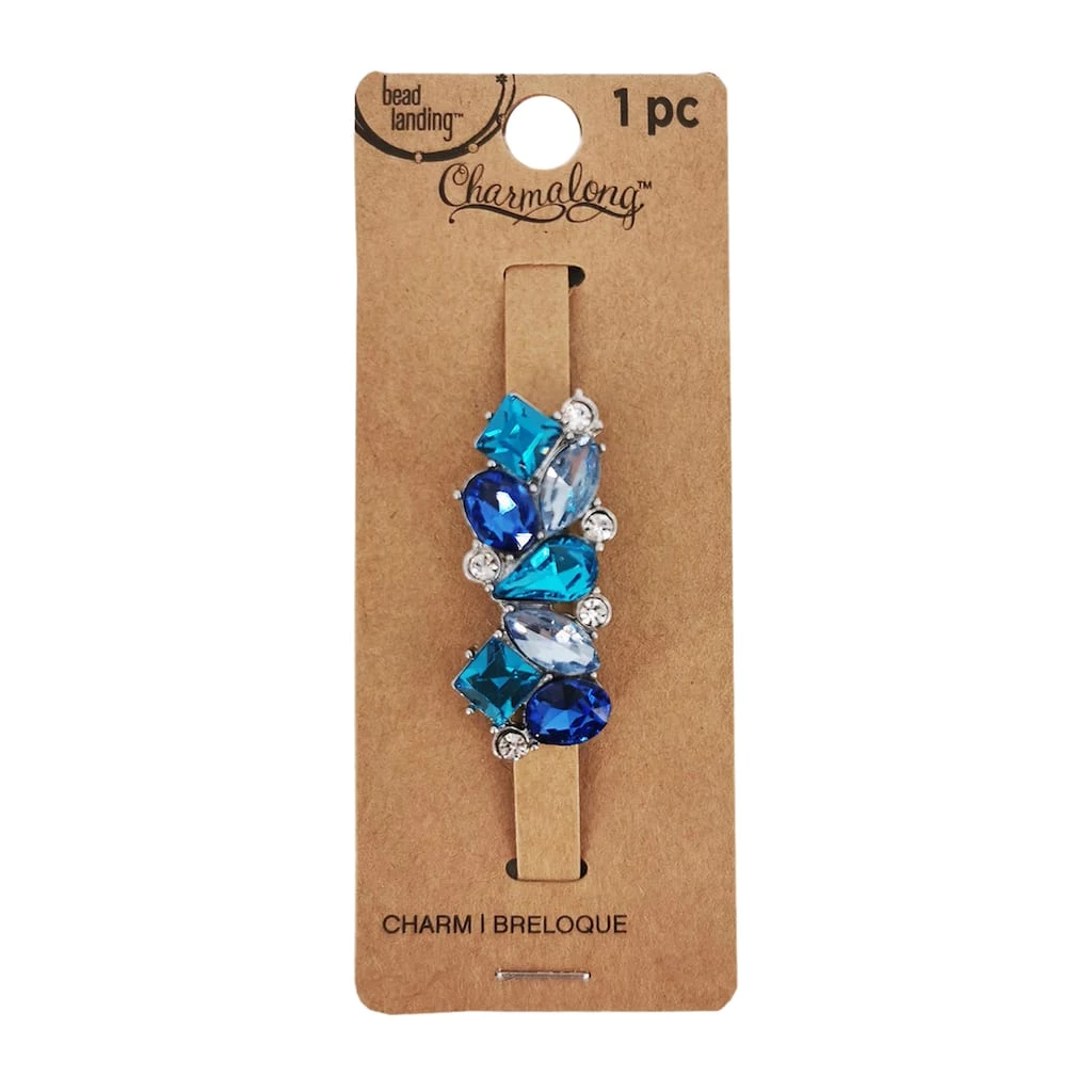 Deals 💯 Charmalong™ Blue & Turquoise Gem Slider Charm by Bead Landing™ 🔔 4 Deals 💯 Charmalong™ Blue & Turquoise Gem Slider Charm by Bead Landing™ 🔔 - Image 2