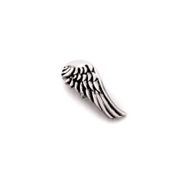 Best Pirce 🤩 Charmalong™ Rhodium Big Wing Slider Charm by Bead Landing™ 🥰 -Deals Bead Landing Store 10600184 5 1
