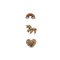 Best reviews of 🌟 Charmalong™ Gold Rainbow, Unicorn & Heart Slider Charm by Bead Landing™ ⌛ -Deals Bead Landing Store 10600188 4