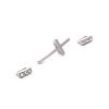 Buy 👍 Charmalong™ Rhodium Cross with Spacers Slider Charm by Bead Landing™ 🔔 -Deals Bead Landing Store 10600189 11