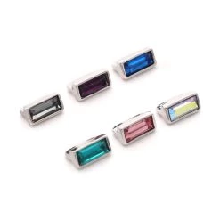 Promo 👏 12 Packs: 6 ct. (72 total) Charmalong™ Rectangle Slider Charms by Bead Landing™ ⭐