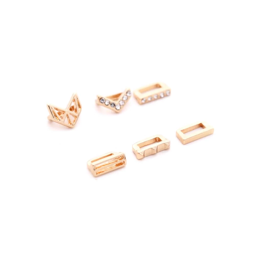 Deals ✨ Charmalong™ Gold Spacer Slider Charms by Bead Landing™ 🧨 3 Deals ✨ Charmalong™ Gold Spacer Slider Charms by Bead Landing™ 🧨