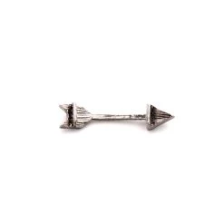 Hot Sale 🤩 Charmalong™ Turquoise Rhodium Arrow Slider Charm by Bead Landing™ 🎁 -Deals Bead Landing Store 10600219 8