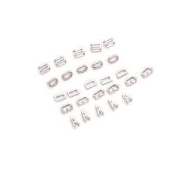 Best Sale ✨ Charmalong™ Silver Vowel Letter Slider Charms by Bead Landing™ 😀 -Deals Bead Landing Store 10600226 2