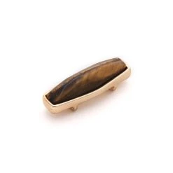 Brand new 🧨 12 Pack: Charmalong™ Tiger's Eye Gold Stone Slider Charm by Bead Landing™ 🌟 -Deals Bead Landing Store 10600230 6 1