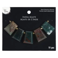 New 🎉 India Agate Large Trapezoid Beads by Bead Landing™ 😍