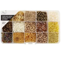 Flash Sale π 6 Pack: Champagne Mix Glass Seed Beads by Bead Landing™ π 9 Flash Sale π 6 Pack: Champagne Mix Glass Seed Beads by Bead Landing™ π -Deals Bead Landing Store 10627309 1 1