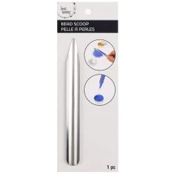 Budget 🛒 12 Pack: Metal Bead Scoop by Bead Landing™ 😉