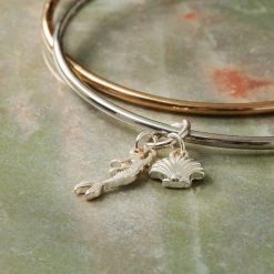 Brand new 👍 Charmalong™ Silver Plated Mermaid & Shell Charms by Bead Landing™ 🎉 -Deals Bead Landing Store 10628380 20