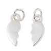 Cheapest 💯 Charmalong™ Silver Plated Half Heart Charms by Bead Landing™ ❤️ -Deals Bead Landing Store 10628381 30