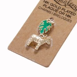Deals ๐ Charmalong™ 14K Gold-Plated Safari Leaf & Zebra Charms by Bead Landing™ ๐ 7 Deals ๐ Charmalong™ 14K Gold-Plated Safari Leaf & Zebra Charms by Bead Landing™ ๐ -Deals Bead Landing Store 10628394 2