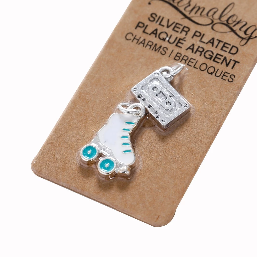 Best deal 😍 Charmalong™ Silver-Plated Cassette Tape & Skate by Bead Landing™ 👏 5 Best deal 😍 Charmalong™ Silver-Plated Cassette Tape & Skate by Bead Landing™ 👏 - Image 3