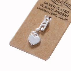 Deals 🎁 Charmalong™ Silver-Plated Musical Note & Heart by Bead Landing™ 😍 -Deals Bead Landing Store 10628399 2