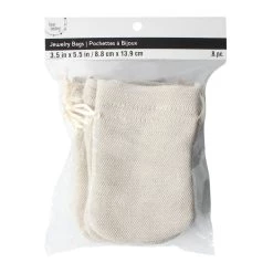 Best Pirce 👍 12 Packs: 8 ct. (96 total) 5.5" Linen Jewelry Bags by Bead Landing™ 👍 7 Best Pirce 👍 12 Packs: 8 ct. (96 total) 5.5" Linen Jewelry Bags by Bead Landing™ 👍 -Deals Bead Landing Store 10628947 2 1