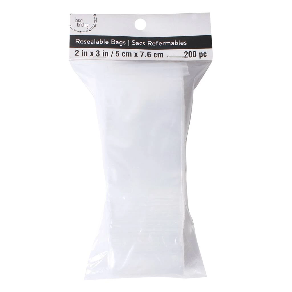 Best Pirce 👏 Clear Resealable Bags by Bead Landing™, 2" x 3" ✔️ 5 Best Pirce 👏 Clear Resealable Bags by Bead Landing™, 2" x 3" ✔️ - Image 3