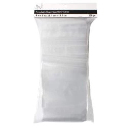 Buy 😉 12 Packs: 200 ct. (2,400 total) 4" x 6" Clear Resealable Bags by Bead Landing™ ✨ -Deals Bead Landing Store 10628951 1 1