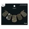 Hot Sale ✔️ 6 Pack: Pyrite Rounded Trapezoid Beads by Bead Landing™ 👏 -Deals Bead Landing Store 10630772 1 1